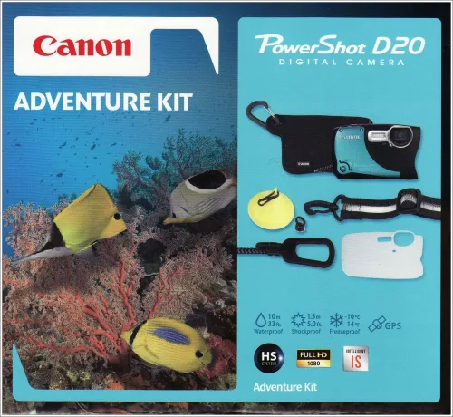 Canon PowerShot D20 (GPS) (3 colours) (yellow)
