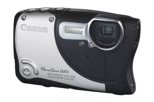 Canon PowerShot D20 (GPS) (3 színben) (ezüst)