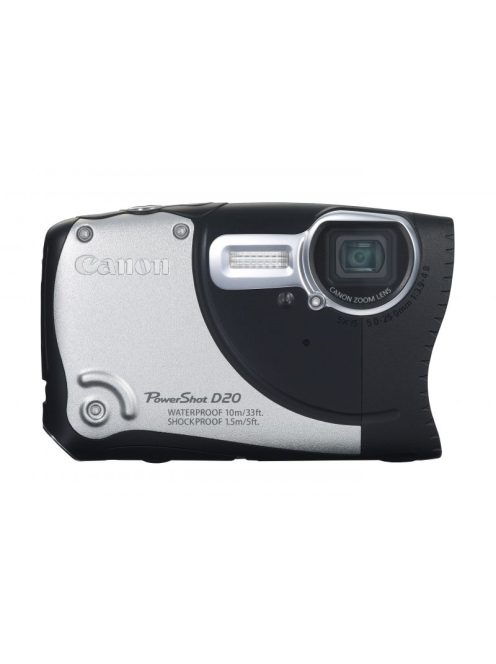 Canon PowerShot D20 (GPS) (3 színben) (ezüst)