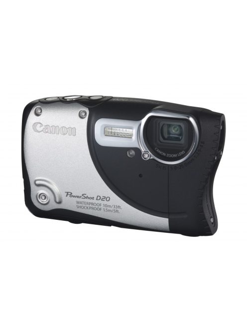 Canon PowerShot D20 (GPS) (3 színben) (ezüst) Adventure KIT