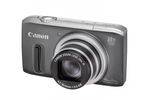 Canon PowerShot SX260HS (GPS) (4 színben) (szürke)