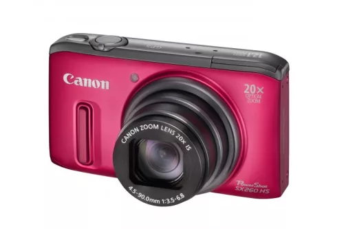 Canon PowerShot SX260HS (GPS) (4 színben) (piros)