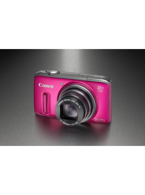 Canon PowerShot SX240HS (3 színben) (rózsaszín)