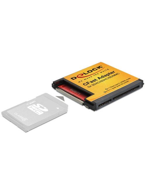 Delock CFast adapter SD memóriakártyákhoz (62671)