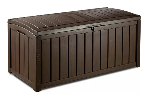 Keter 230399 GLENWOOD MŰANYAG KERTI LÁDA 390