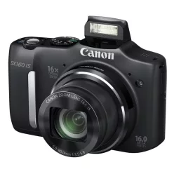 Canon PowerShot SX160is (3 színben) (fekete)