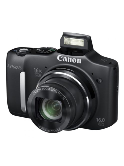 Canon PowerShot SX160is (3 színben) (fekete)