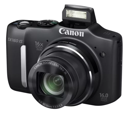Canon PowerShot SX160is (3 színben) (fekete)