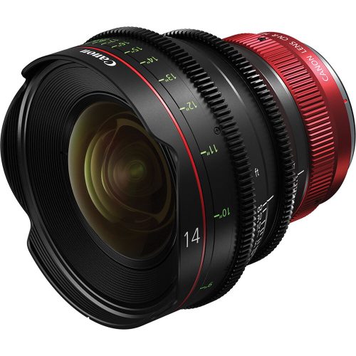 Canon CN-R 14mm / T3.1 L F (feet) Cinema Prime Lens (RF mount) (6398C001)