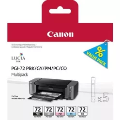   Canon PGI-72 PBK/GY/PM/PC/CO (5in1) multi csomag (70ml) (for PRO-10) (6403B007)