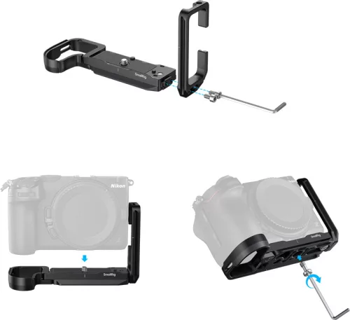 SmallRig 6410 L-Shaped Mount Plate for Nikon Z5IIC