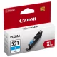 Canon CLI-551C XL (cyan) tintapatron (11ml) (6444B001)
