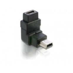 Delock mini USB dug-aljzat (90 fokos B)
