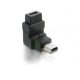 Delock mini USB dug-aljzat (90 fokos B)