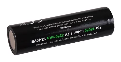 PATONA PREMIUM 18650 Li-Ion akkumulátor (3.7V/3.350mAh) (6515)