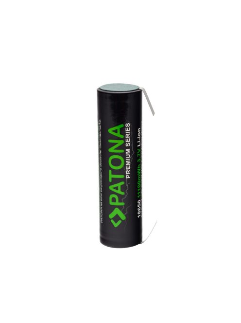 PATONA PREMIUM 18650 Li-Ion akkumulátor "forrfüles" (3.7V/3.000mAh) (6526)