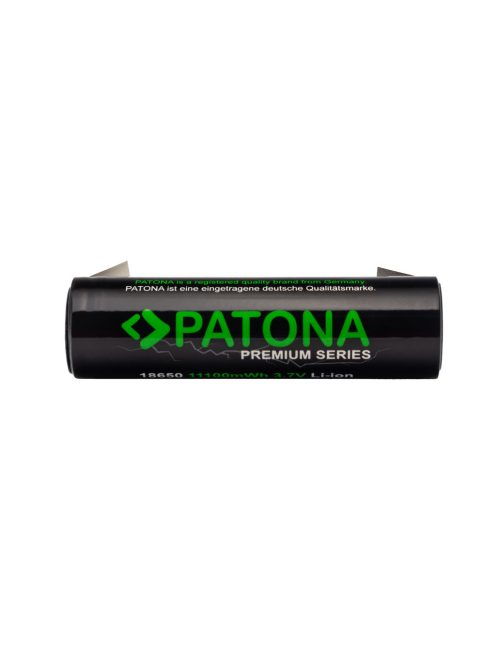 PATONA PREMIUM 18650 Li-Ion akkumulátor "forrfüles" (3.7V/3.000mAh) (6526)