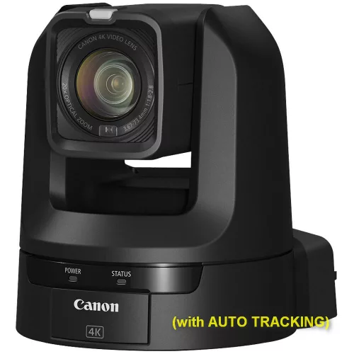 Canon CR-N100 PTZ camera (4K) (20x zoom) (satin black) (with AUTO TRACKING) (6527C009)