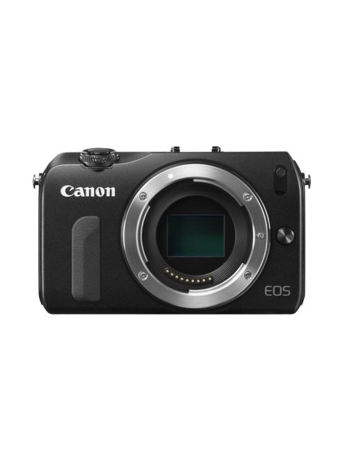 Canon EOS M váz + EF-M 18-55mm / 3.5-5.6 IS STM objektív + 90EX vaku (4 színben) (fekete)