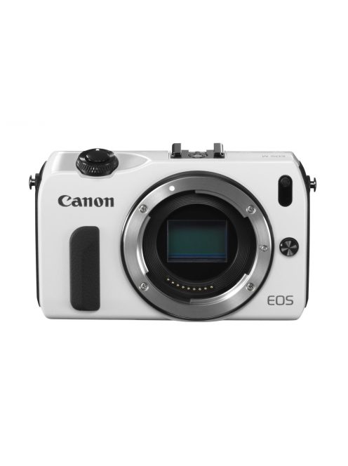 Canon EOS M váz + EF-M 22mm / 2.0 STM objektív + EF M - EF adapter + 90EX vaku (2 színben) (fehér)