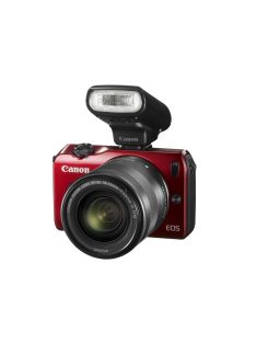   Canon EOS M body + EF-M 22mm / 2.0 STM objective + EF M - EF adapter + 90EX flash (black)