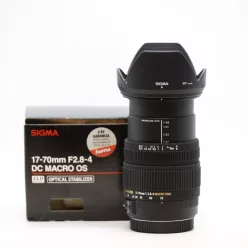 Sigma 17-70mm / 2.8-4 DC MACRO OS (CANON) (HASZNÁLT)
