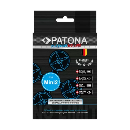 PATONA DJI PLATINUM akkumulátor (2.250mAh) (for DJI mini 2, mini SE, mini 4K)