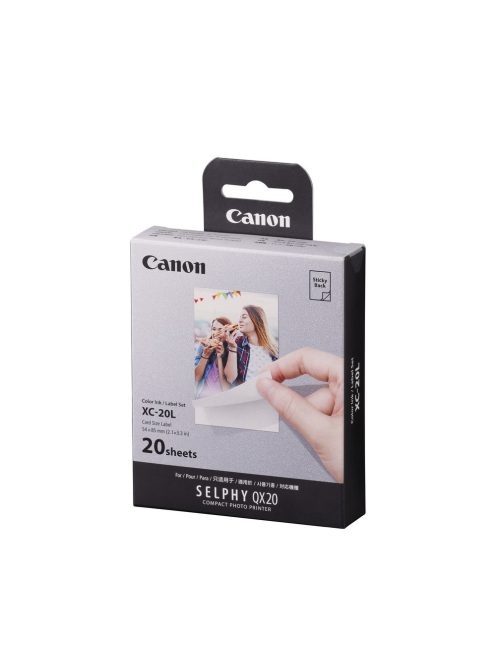 Canon XC-20L fotópapír (54×85mm) (20db) (for Selphy QX20) (6755C002)