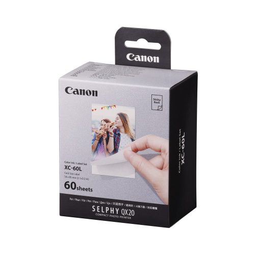 Canon XC-60L fotópapír (54×85mm) (60db) (for Selphy QX20) (6756C001)