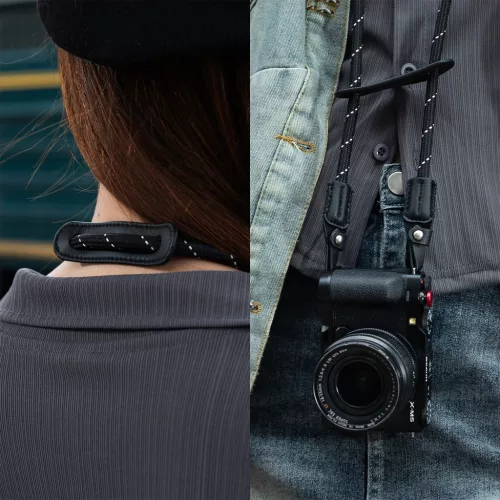 SmallRig 4882 Universal Braided Shoulder Strap Black