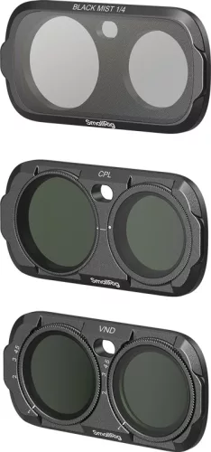 SmallRig 6987 Filter Kit for Insta360 Luna Ultra (Black)