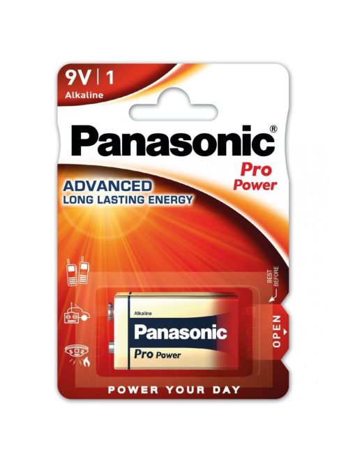 Panasonic Pro Power 9V elem (6LR61PPG/1BP)