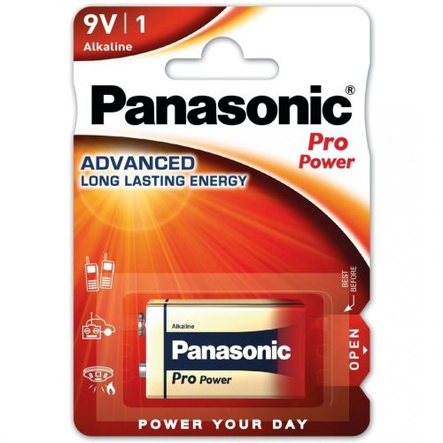 Panasonic Pro Power 9V elem (6LR61PPG/1BP)