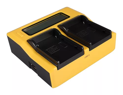 Patona CG-940 DUAL LCD akkumulátor töltő (7510)