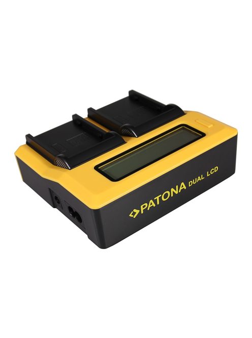 Patona CG-940 DUAL LCD akkumulátor töltő (7510)