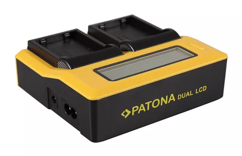 PATONA MH-24 akkumulátor töltő (DUAL) (LCD) (for Nikon EN-EL14) (7622)