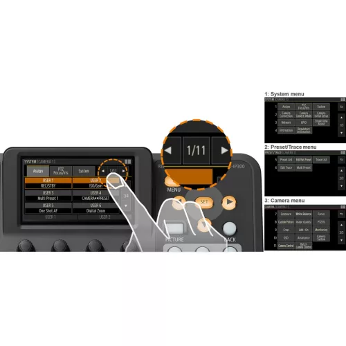 Canon RC-IP300 PTZ Camera Controller (7657C003)