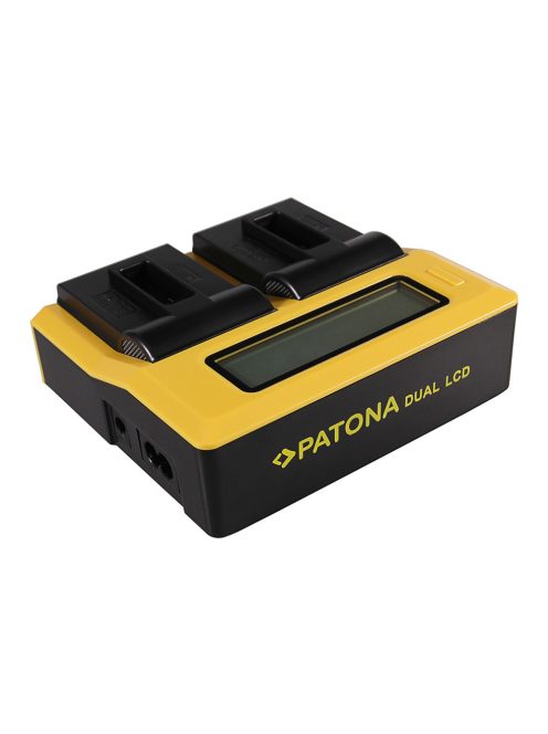 PATONA DUAL akkumulátor töltő (dupla) (for GoPro) (7679)