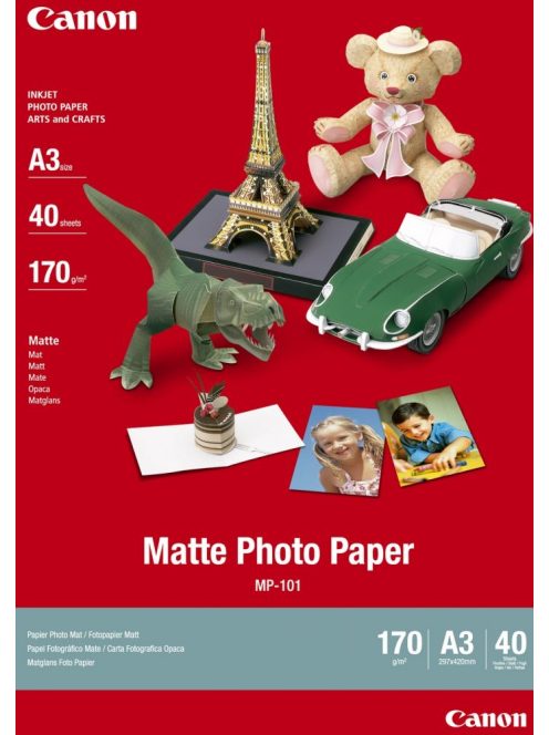 Canon Matte Photo Paper MP-101, A3 méretű - 40 ív