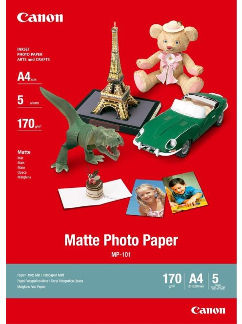 Canon MP-101 Matte Photo Paper (A4) (5 lap) (7981A042)