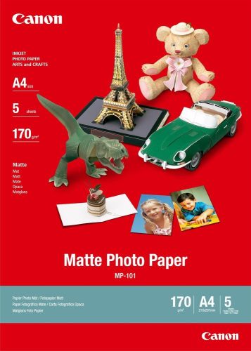 Canon MP-101 Matte Photo Paper (A4) (5 lap) (7981A042)