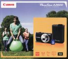 Canon PowerShot A2600 KIT (4 színben) (fekete)