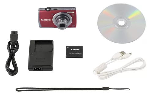 Canon PowerShot A3500is (Wi-Fi) (4 színben) (piros)