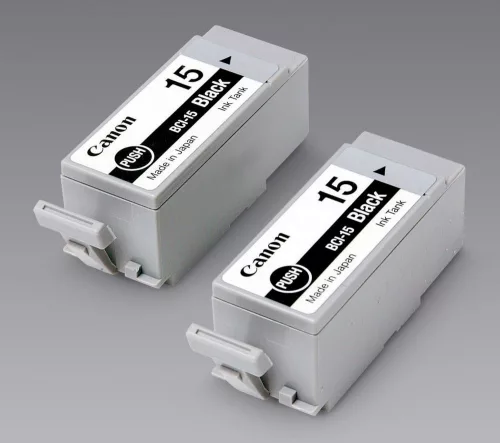 Canon BCI-15 fekete tintapatron - 2db/doboz