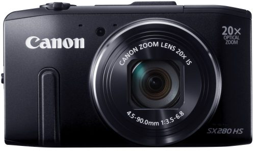 Canon PowerShot SX280HS (GPS) (Wi-Fi) (2 színben) (fekete)