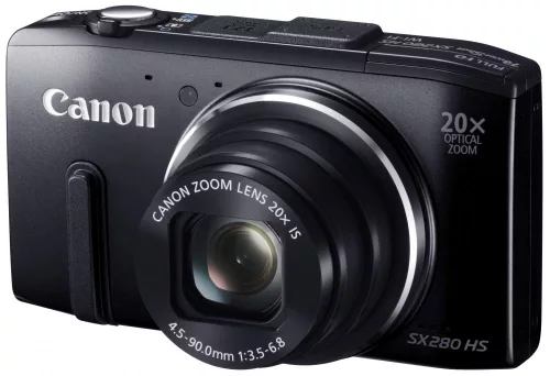 Canon PowerShot SX280HS TRAVEL KIT (GPS) (Wi-Fi) (2 színben) (fekete)