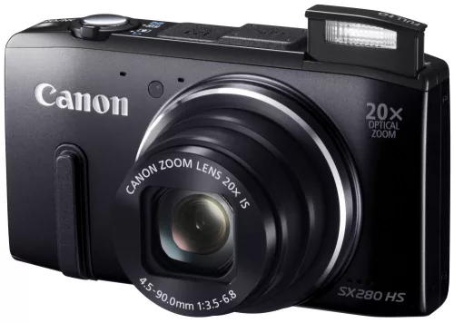 Canon PowerShot SX280HS TRAVEL KIT (GPS) (Wi-Fi) (2 színben) (fekete)