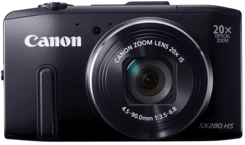 Canon PowerShot SX280HS TRAVEL KIT (GPS) (Wi-Fi) (2 színben) (fekete)