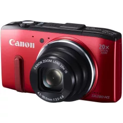 Canon PowerShot SX280HS (GPS) (Wi-Fi) (2 színben) (piros)