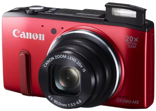 Canon PowerShot SX280HS (GPS) (Wi-Fi) (2 színben) (piros)